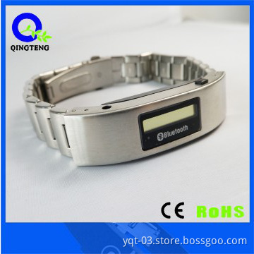 Stainless steel bluetooth bracelet watch with high quality